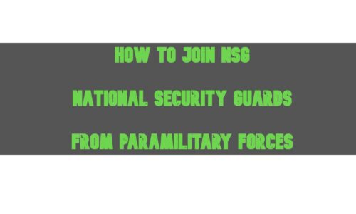 How to Join NSG from Paramilitary Forces - Guide